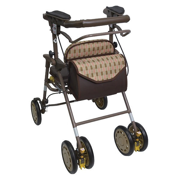 歩行車 シンフォニーAR 島製作所 島製作所 四輪歩行車 シンフォニーAR – シルバーカーファクトリー