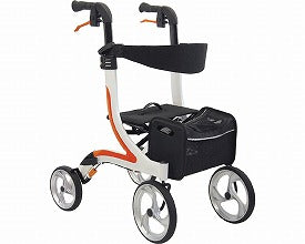 屋内外両用歩行車 / KW40 抑速ブレーキ内蔵ホイール無し – シルバー