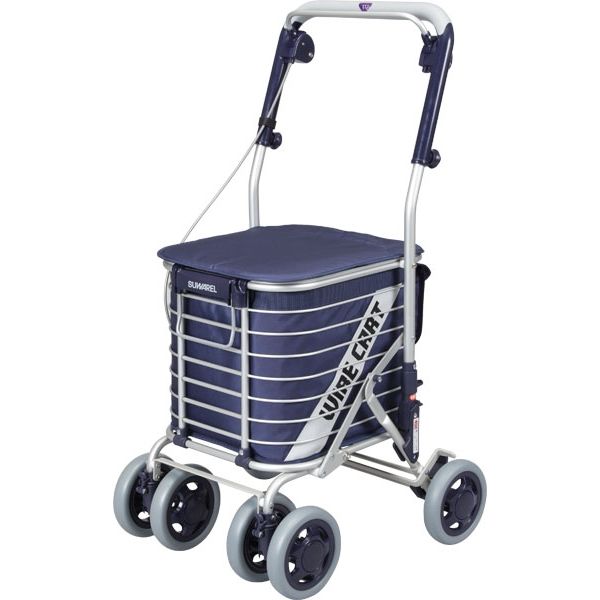 良品 ユーバ産業 シルバーカー スワレル WIRE CART SUWAREL ユーバ産業】ワイヤーカート スワレル AS-0275 | 手押し車 通販